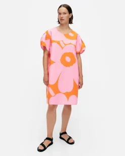 Marimekko Mekot>Avomeri Unikko Puuvillapopliinimekko