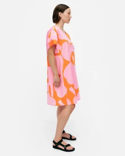 Marimekko Mekot>Avomeri Unikko Puuvillapopliinimekko