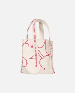 Marimekko Kangaslaukut>Carrier Mini Piirto Unikko Laukku