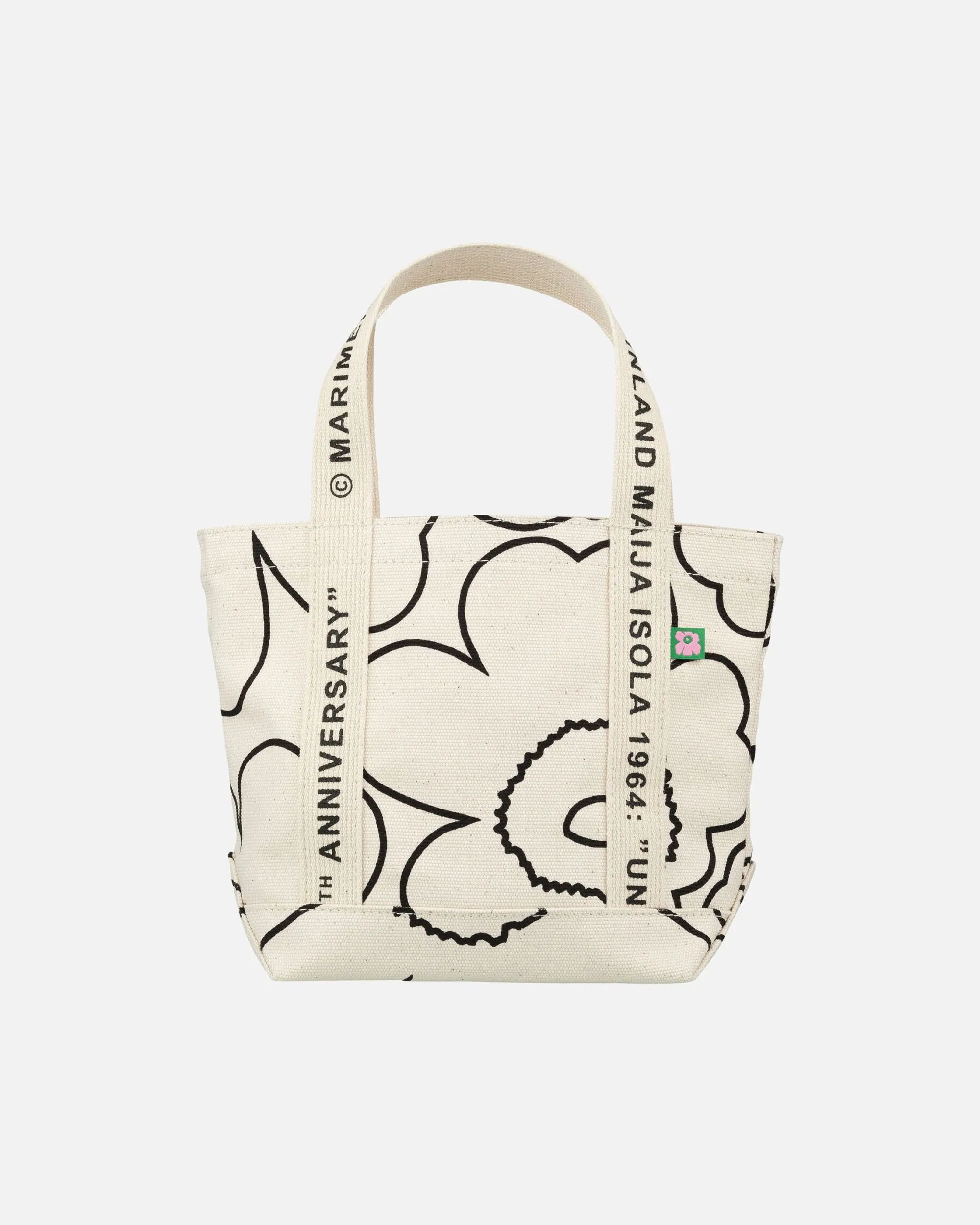 Marimekko Kangaslaukut>Carrier Mini Piirto Unikko Laukku