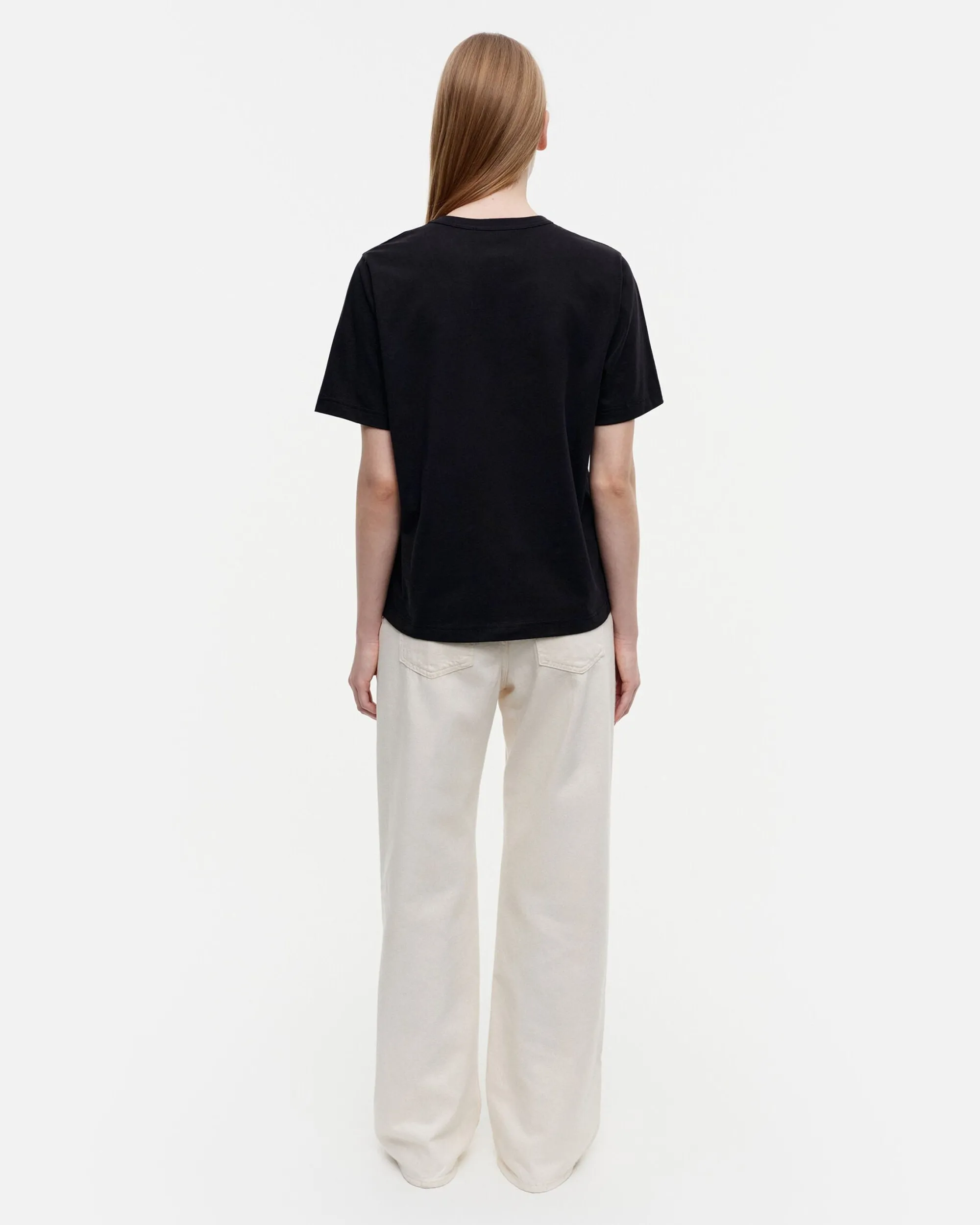 Marimekko Paidat Ja Tunikat>Erna Relaxed Unikko Placement T-Paita
