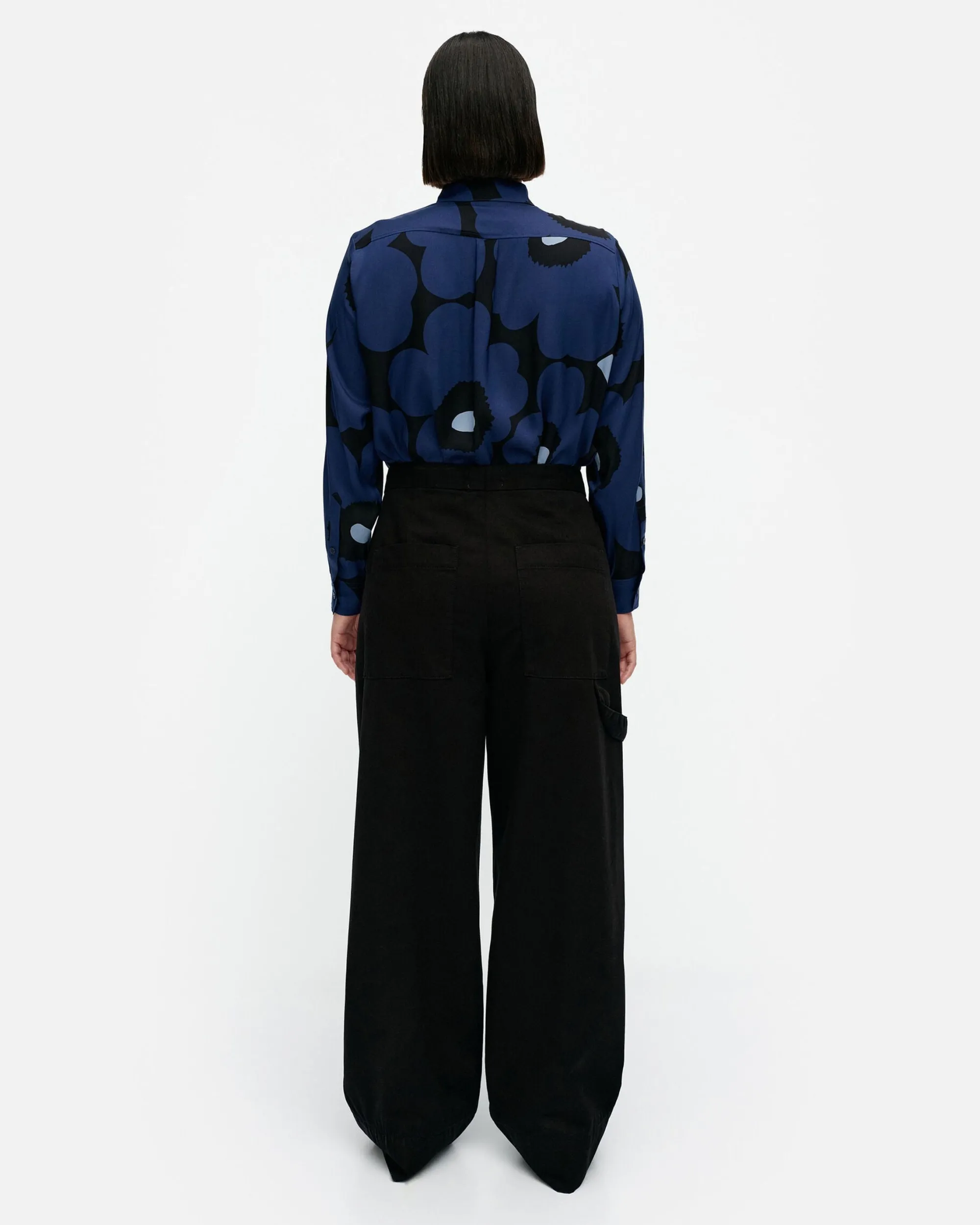 Marimekko Housut>Funktio Solid Puuvillahousut
