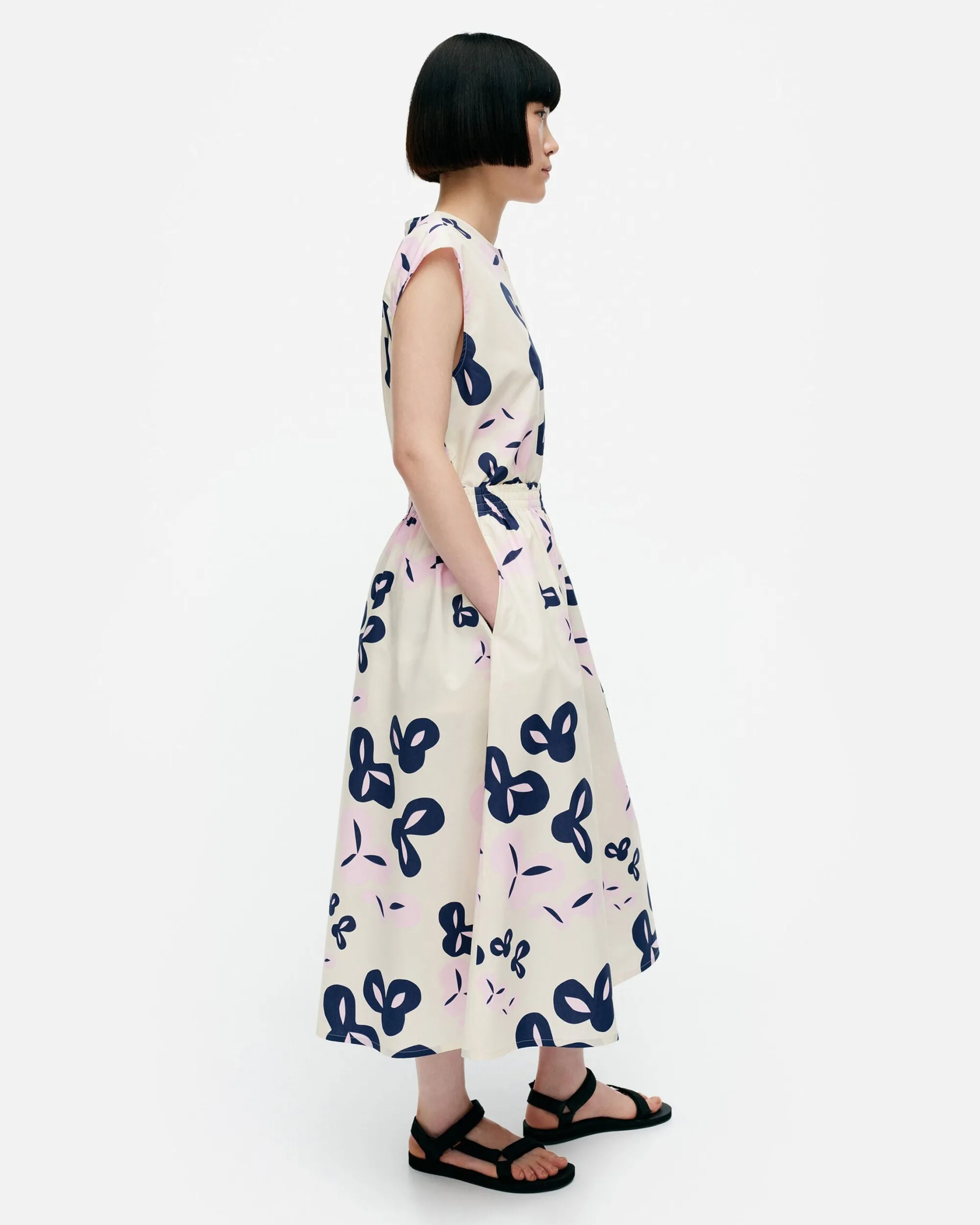Marimekko Hameet>Garrel Poiminto Puuvillapopliinihame