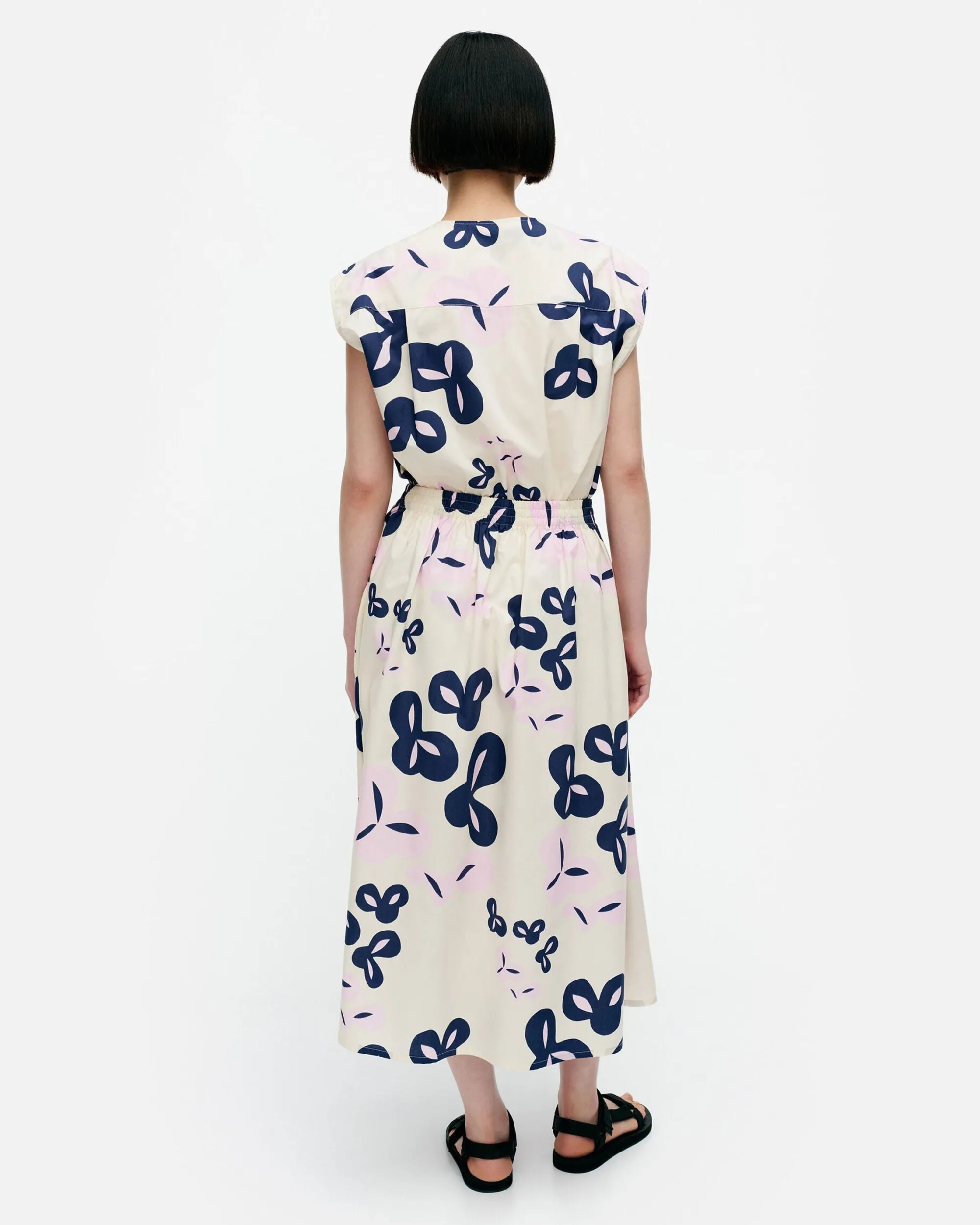 Marimekko Hameet>Garrel Poiminto Puuvillapopliinihame