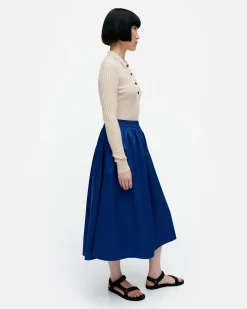 Marimekko Hameet>Garrel Solid Puuvillapopliinihame