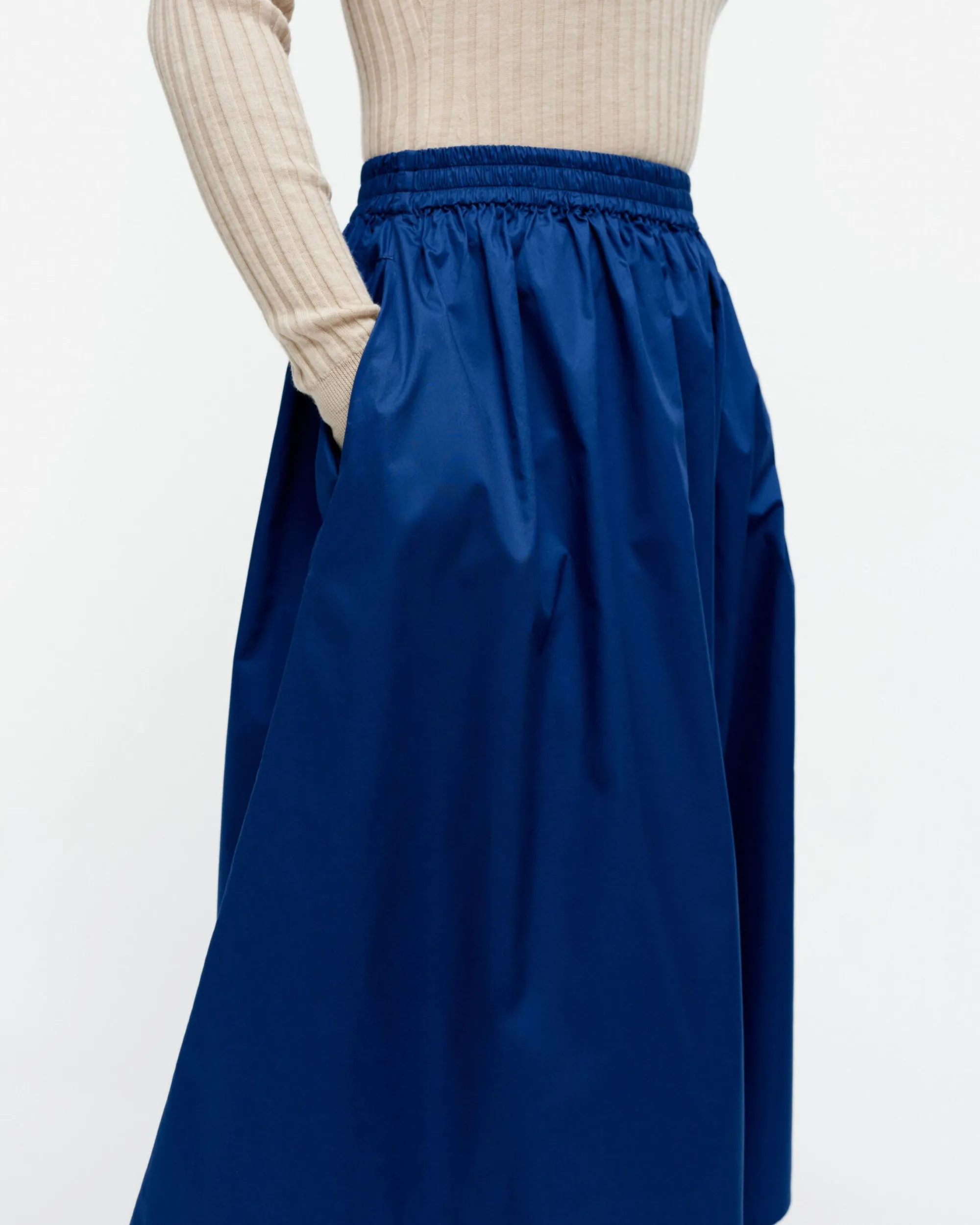Marimekko Hameet>Garrel Solid Puuvillapopliinihame