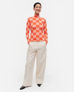 Marimekko Paidat Ja Tunikat>Ju00E4Ku00E4Lu00E4 Kukko Ja Kana Poolopaita