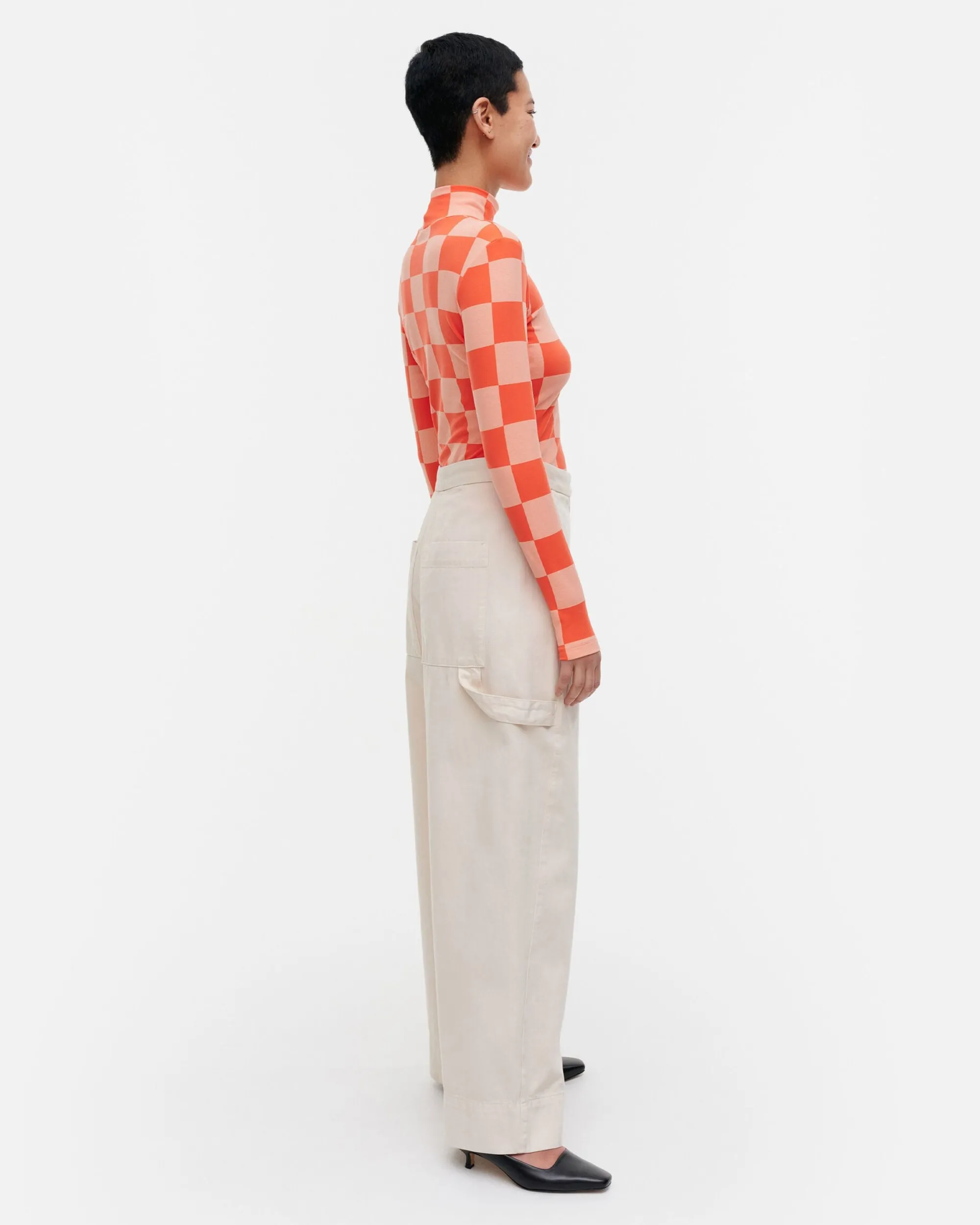 Marimekko Paidat Ja Tunikat>Ju00E4Ku00E4Lu00E4 Kukko Ja Kana Poolopaita