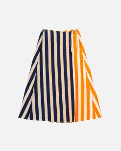 Marimekko Hameet>Kahlaus Merirosvo Kuprosekoitekietaisuhame
