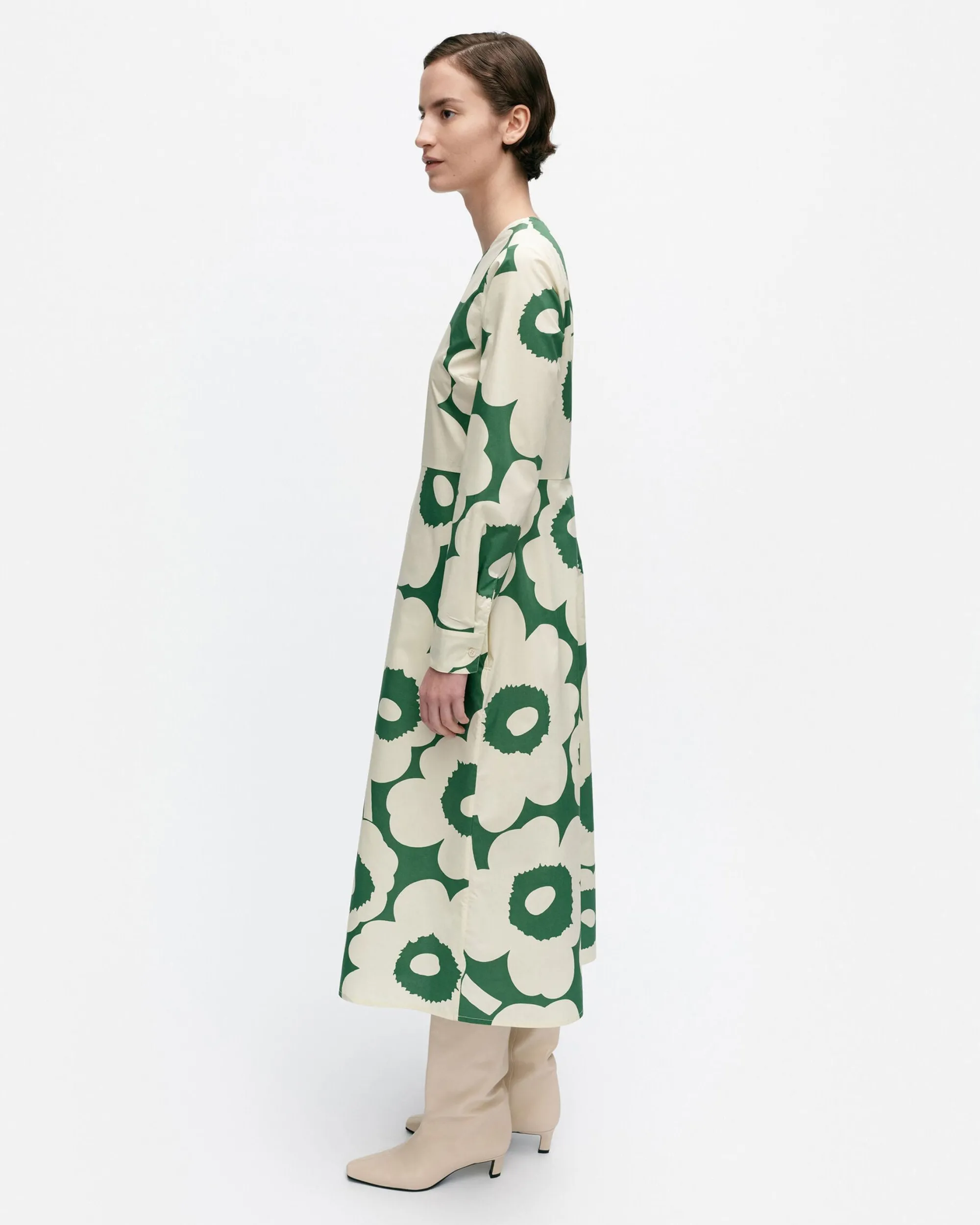 Marimekko Mekot>Katse Unikko Puuvillapopliinimekko