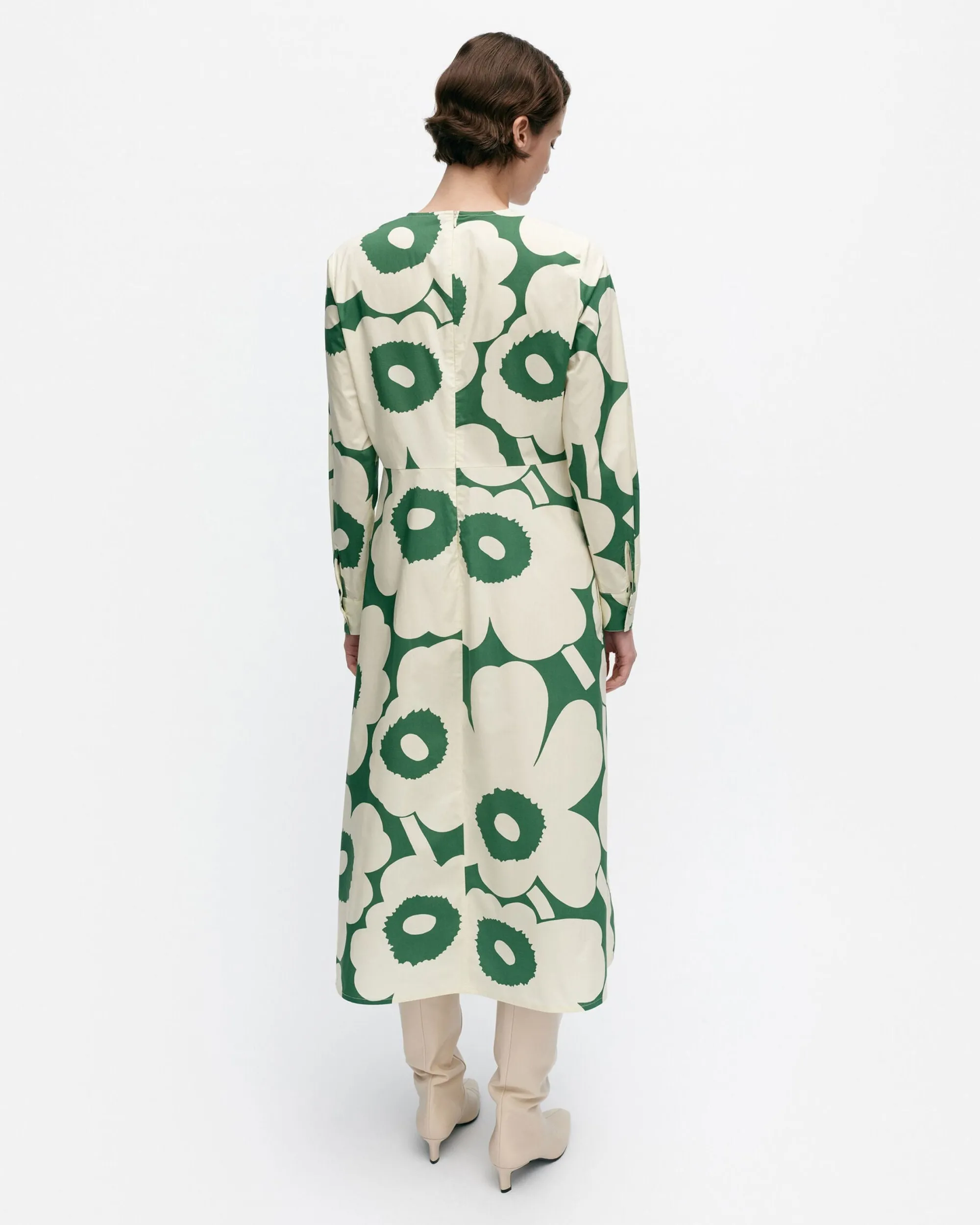 Marimekko Mekot>Katse Unikko Puuvillapopliinimekko