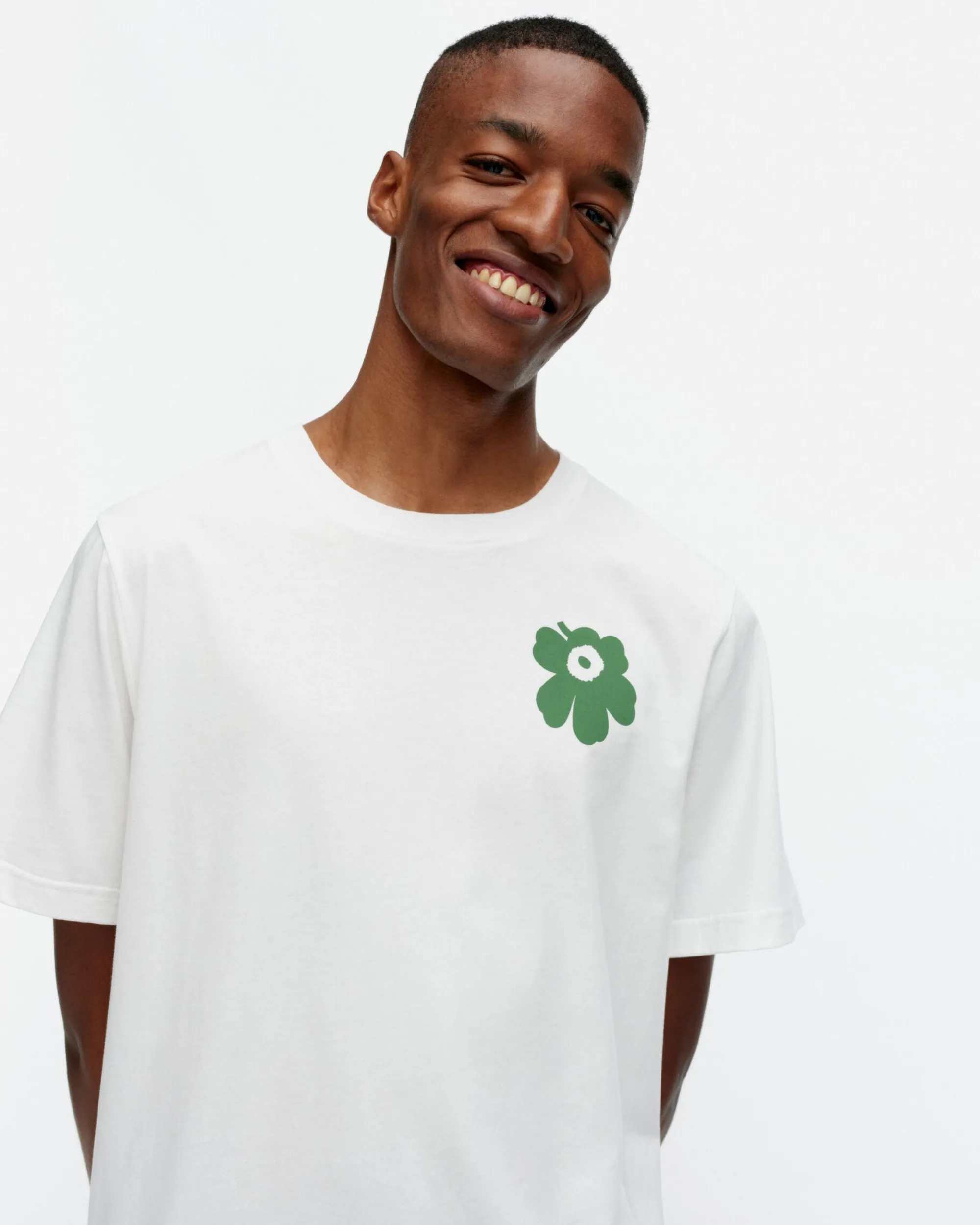 Marimekko Unisex>Kioski Embla Unikko Placement T-Paita