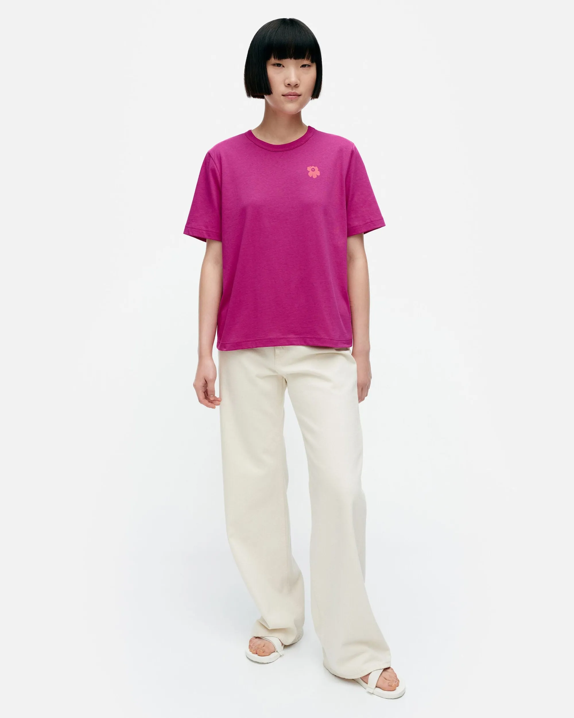 Marimekko Paidat Ja Tunikat>Kioski Erna Unikko Placement T-Paita