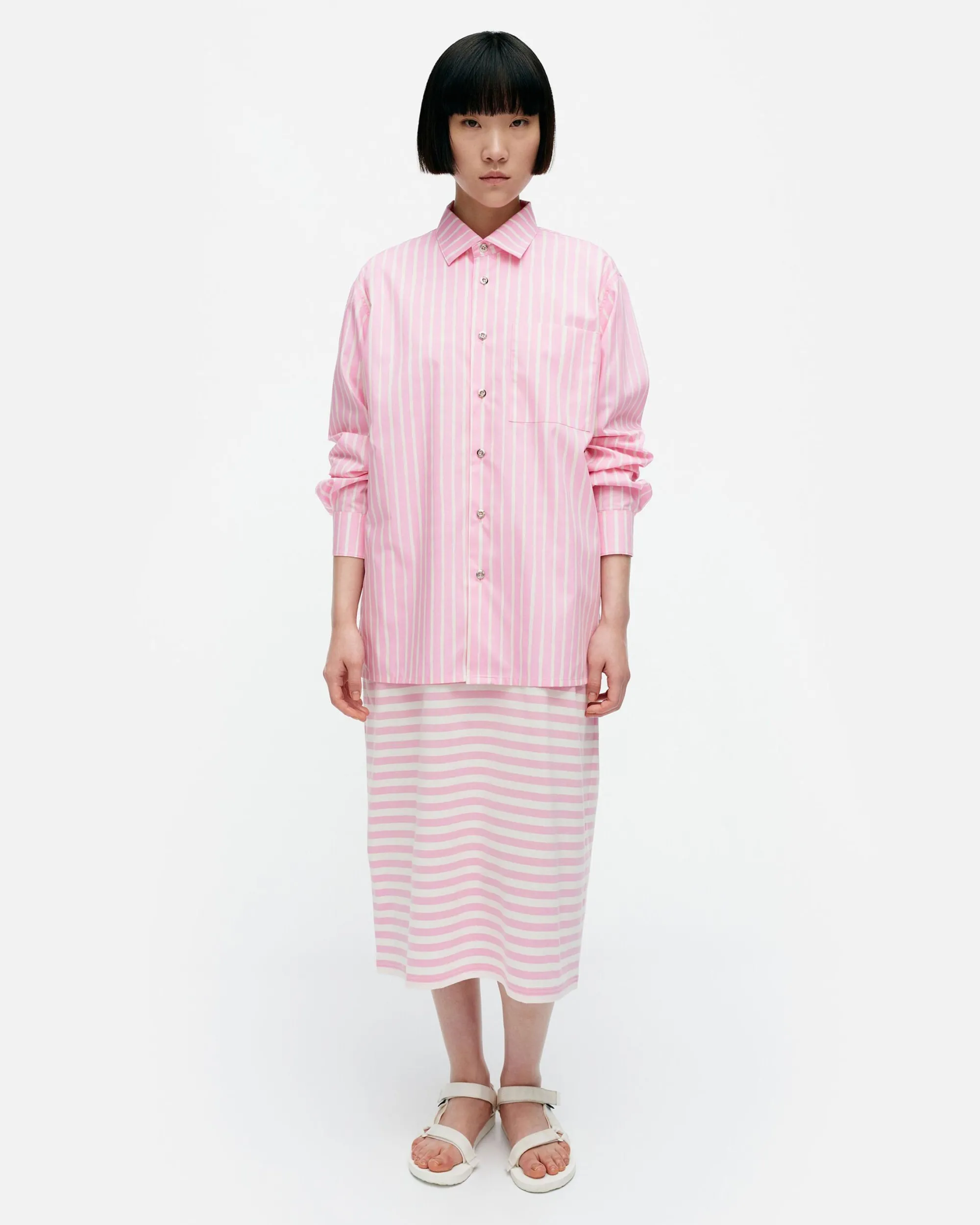Marimekko Unisex>Kioski Jokapoika Puuvillapaita