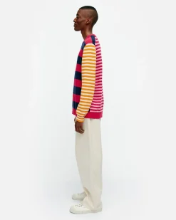 Marimekko Unisex>Kioski Kesu00E4Koju Maalis Patja Puuvillaneulepaita