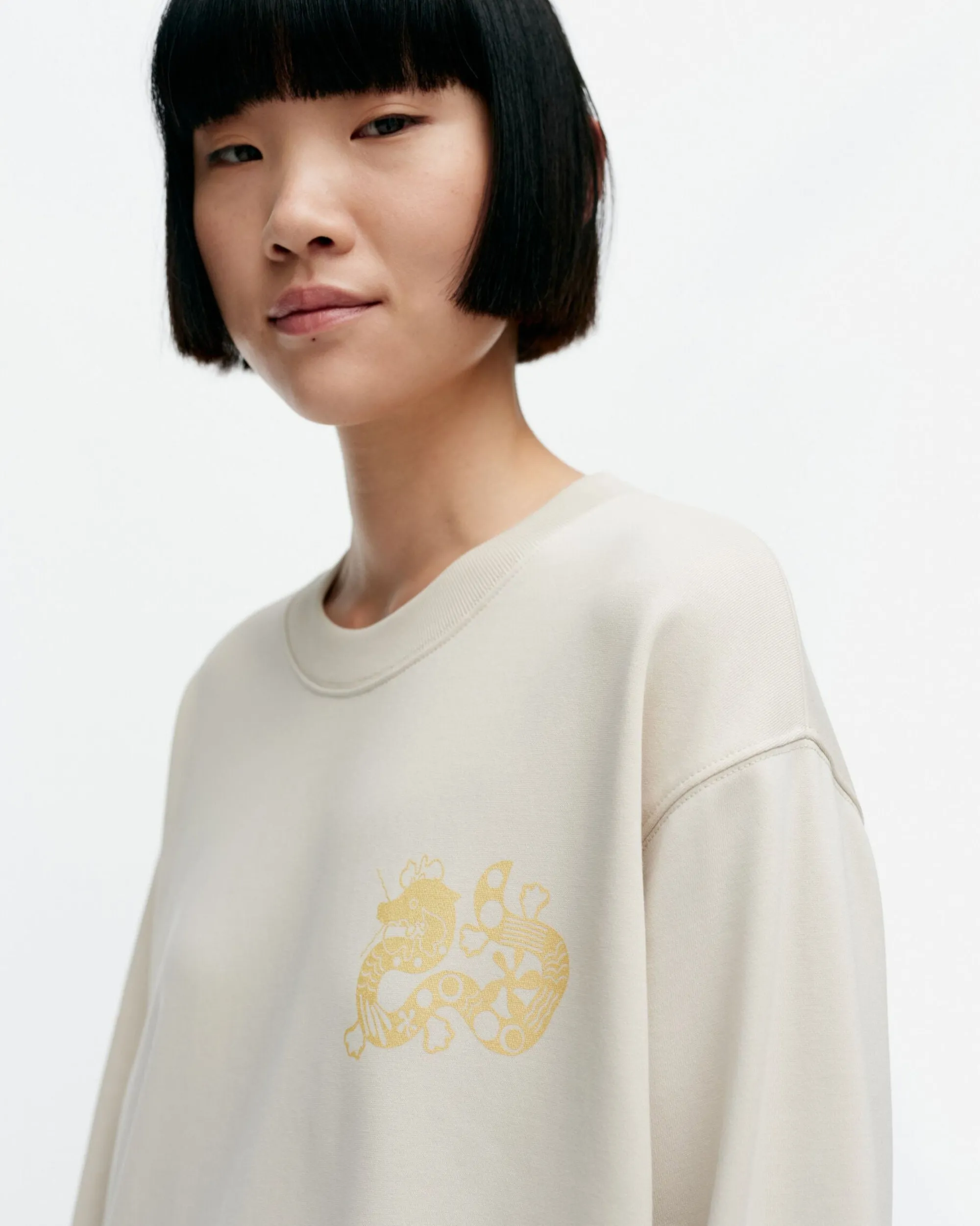 Marimekko Unisex>Kioski Loisto Jalo Placement Collegepaita