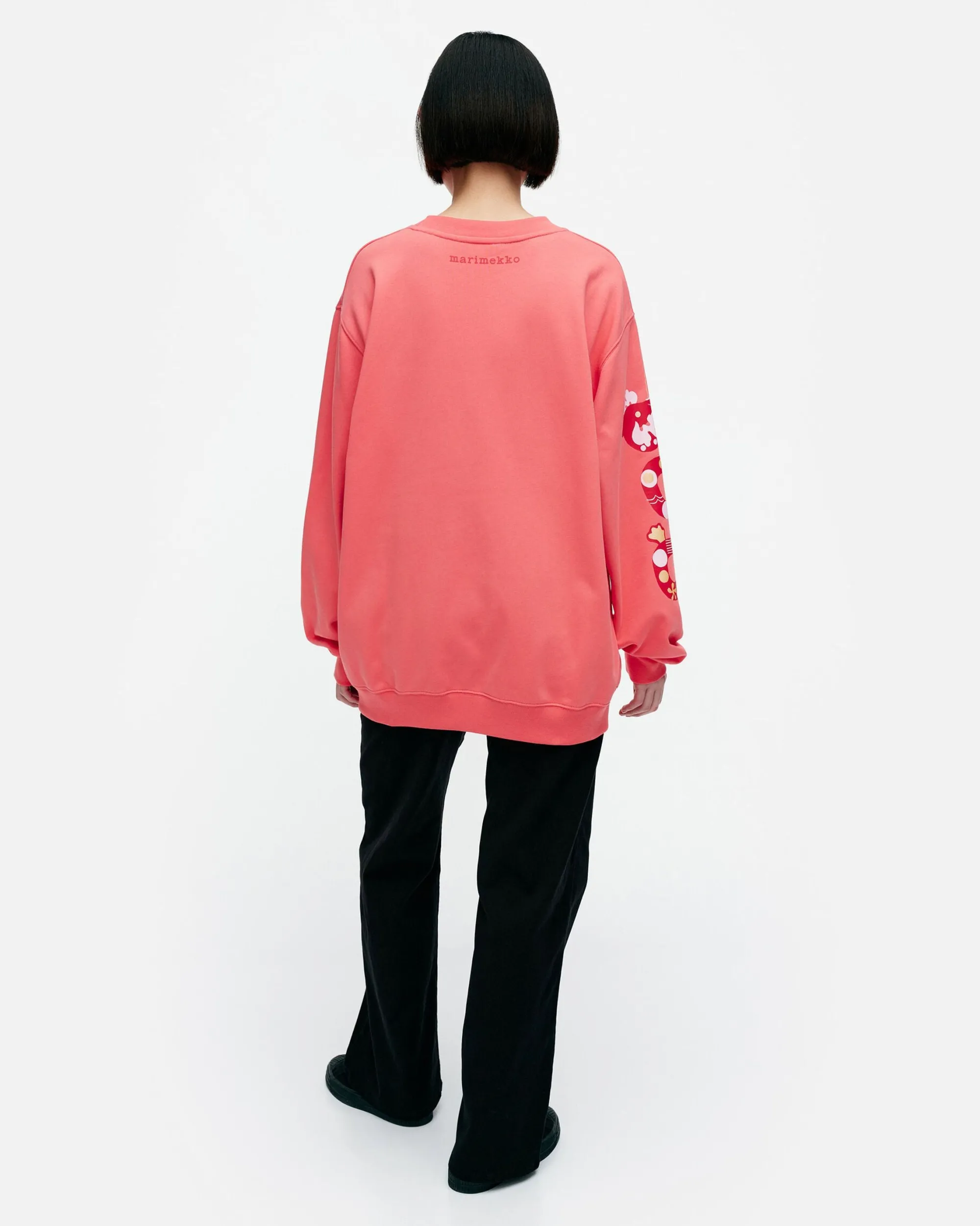 Marimekko Unisex>Kioski Loisto Jalo Placement Collegepaita