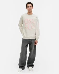 Marimekko Unisex>Kioski Loisto Piirto Unikko Placement Collegepaita