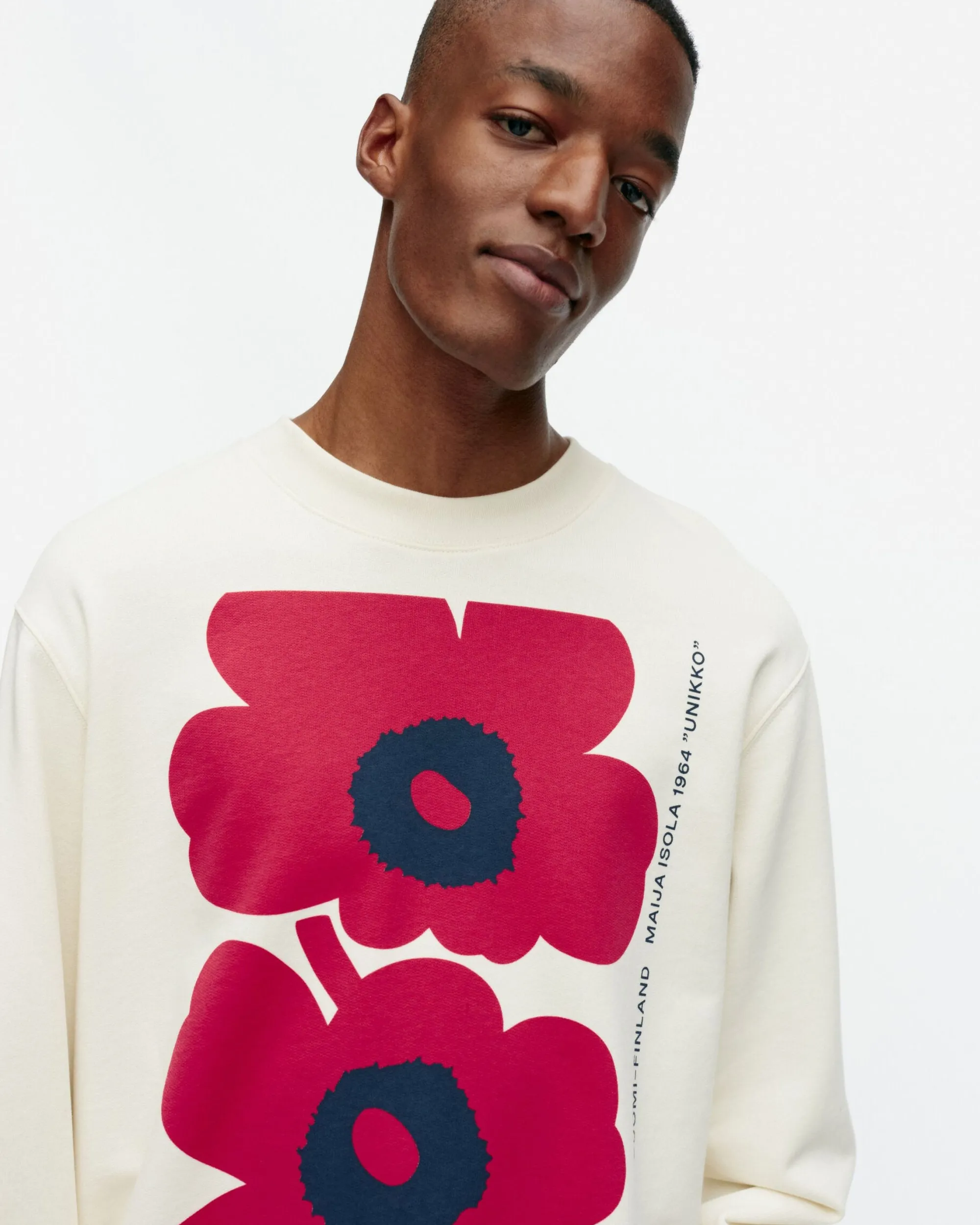 Marimekko Paidat Ja Tunikat>Kioski Loisto Unikko Placement Collegepaita