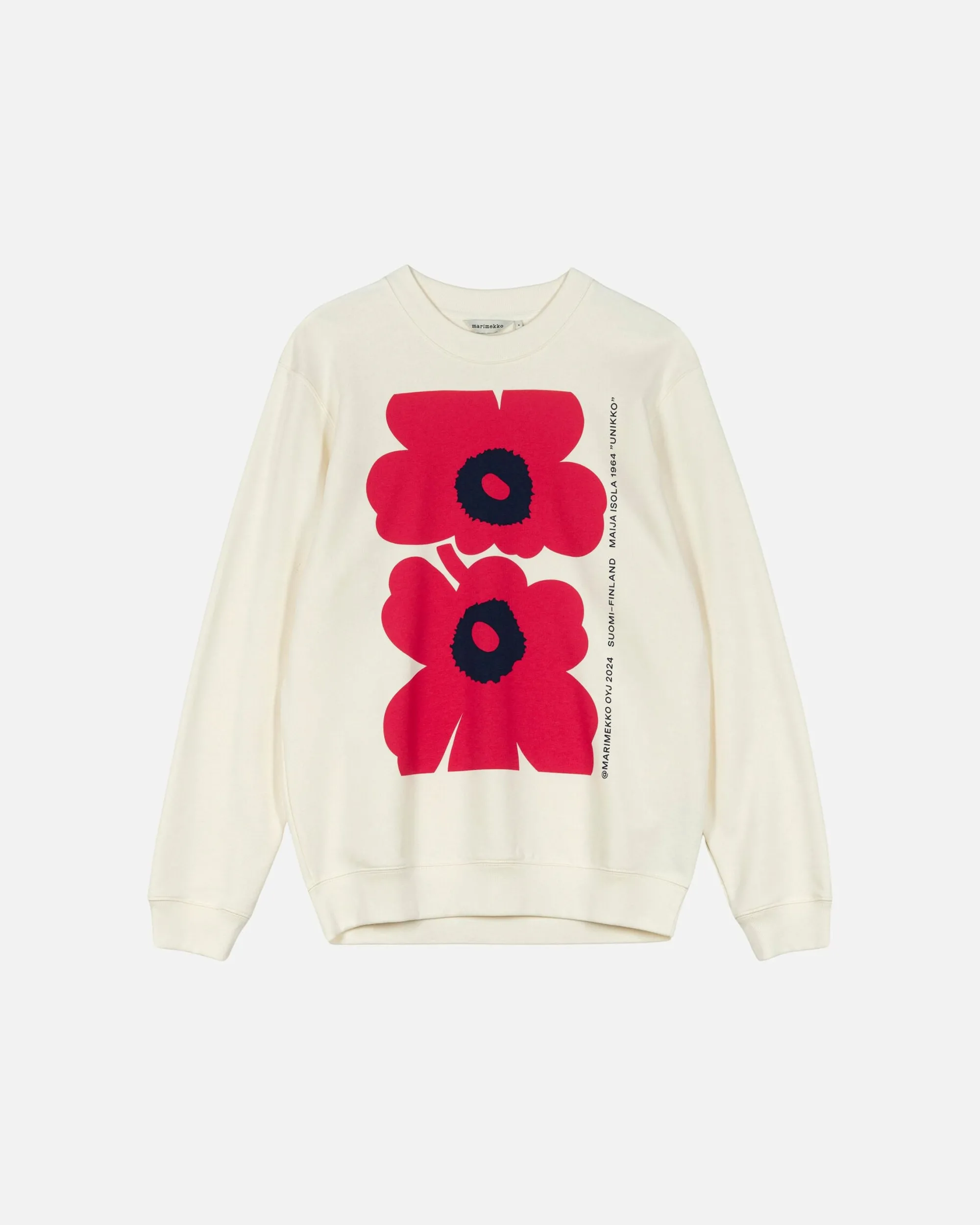 Marimekko Paidat Ja Tunikat>Kioski Loisto Unikko Placement Collegepaita
