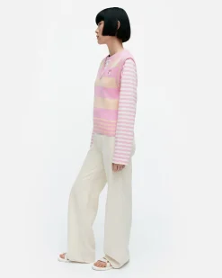 Marimekko Paidat Ja Tunikat>Kioski Siete Maalis Patja Puuvillaneulepaita