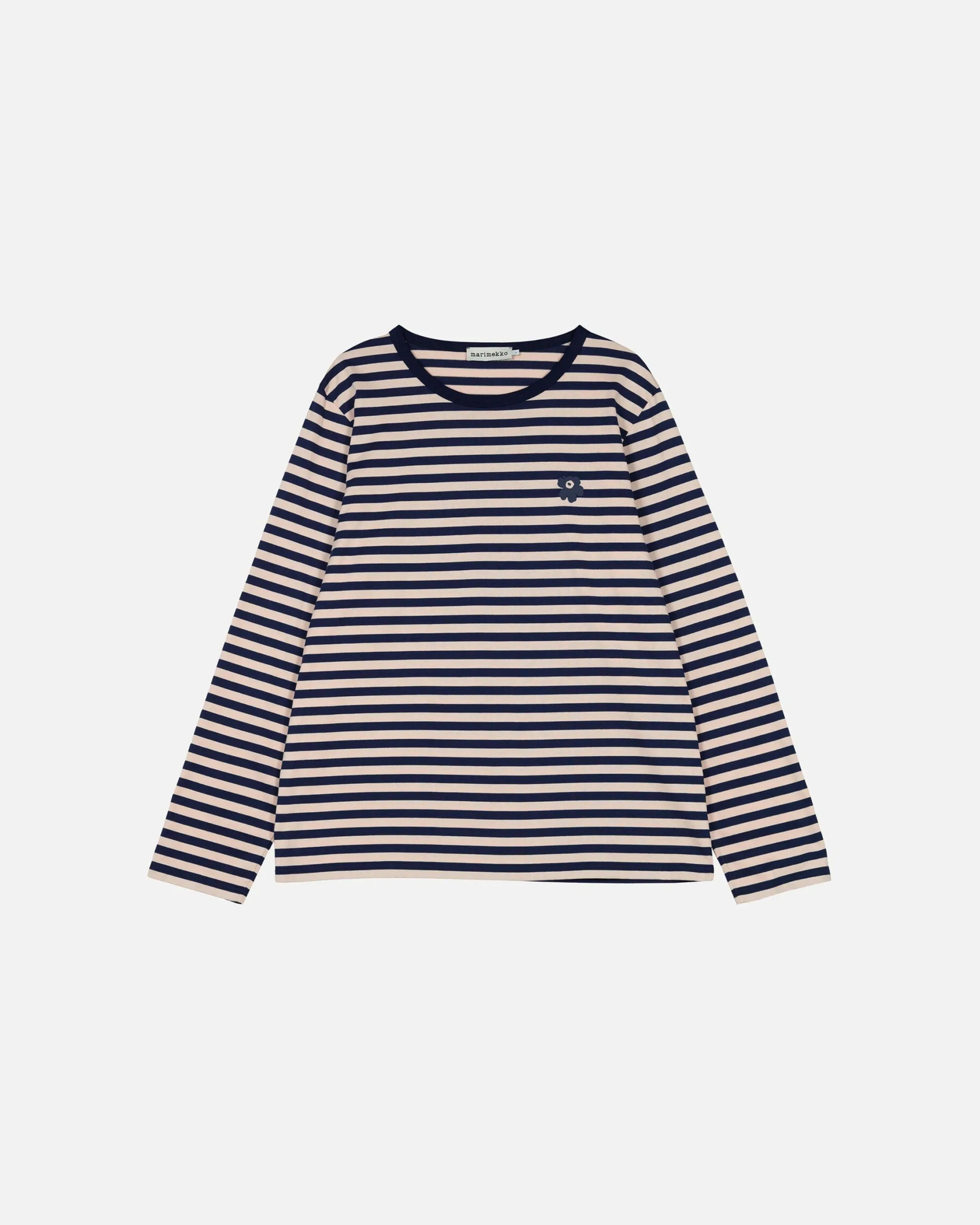 Marimekko Unisex>Kioski Tasaraita Men Longsleeve Trikoopaita
