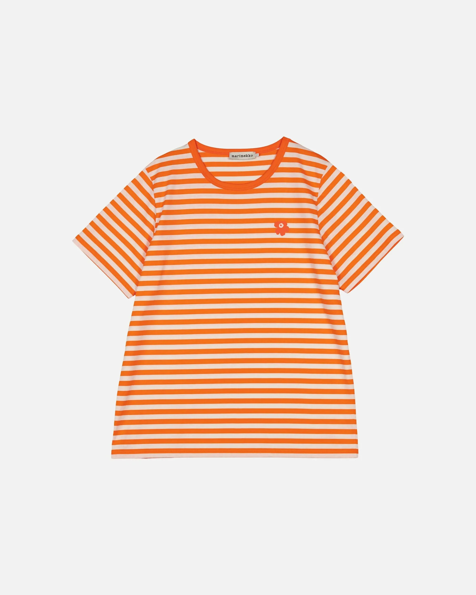 Marimekko Paidat Ja Tunikat>Kioski Tasaraita Men Shortsleeve T-Paita