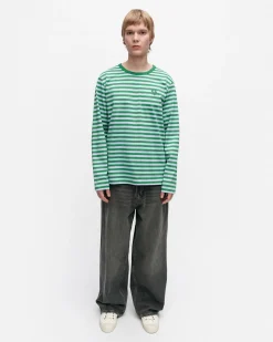Marimekko Paidat Ja Tunikat>Kioski Tasaraita Menu00B4S Longsleeve Trikoopaita