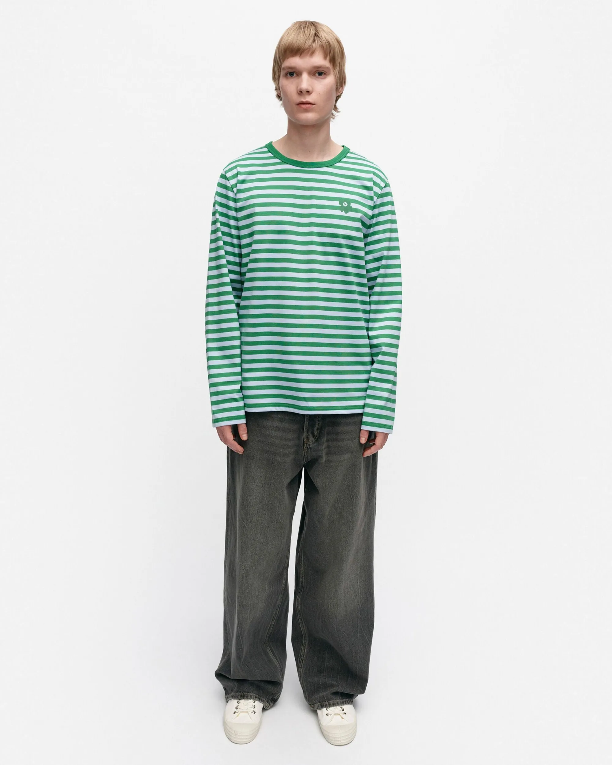 Marimekko Paidat Ja Tunikat>Kioski Tasaraita Menu00B4S Longsleeve Trikoopaita
