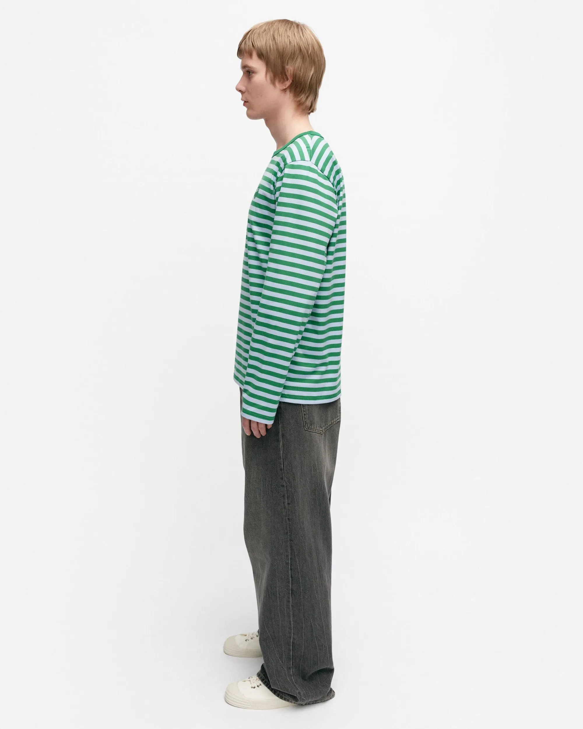 Marimekko Paidat Ja Tunikat>Kioski Tasaraita Menu00B4S Longsleeve Trikoopaita