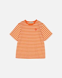 Marimekko Paidat Ja Tunikat>Kioski Tasaraita Relaxed Shortsleeve T-Paita