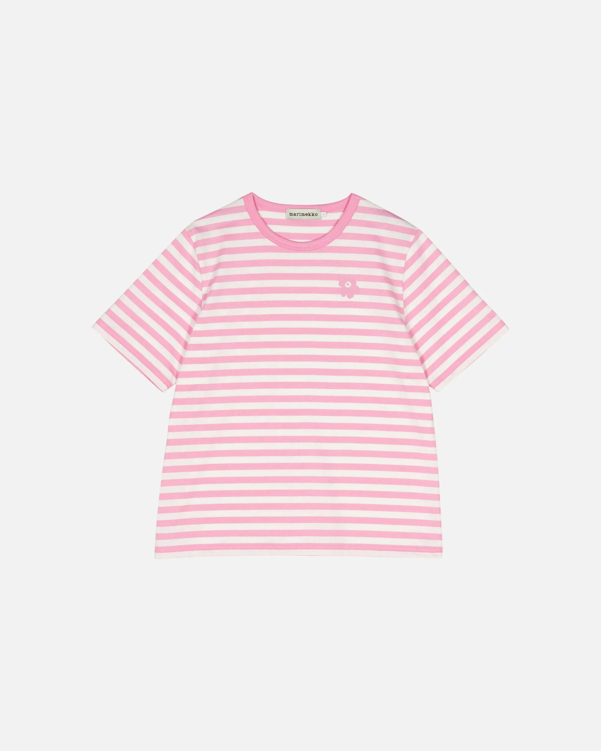 Marimekko Paidat Ja Tunikat>Kioski Tasaraita Relaxed Shortsleeve T-Paita