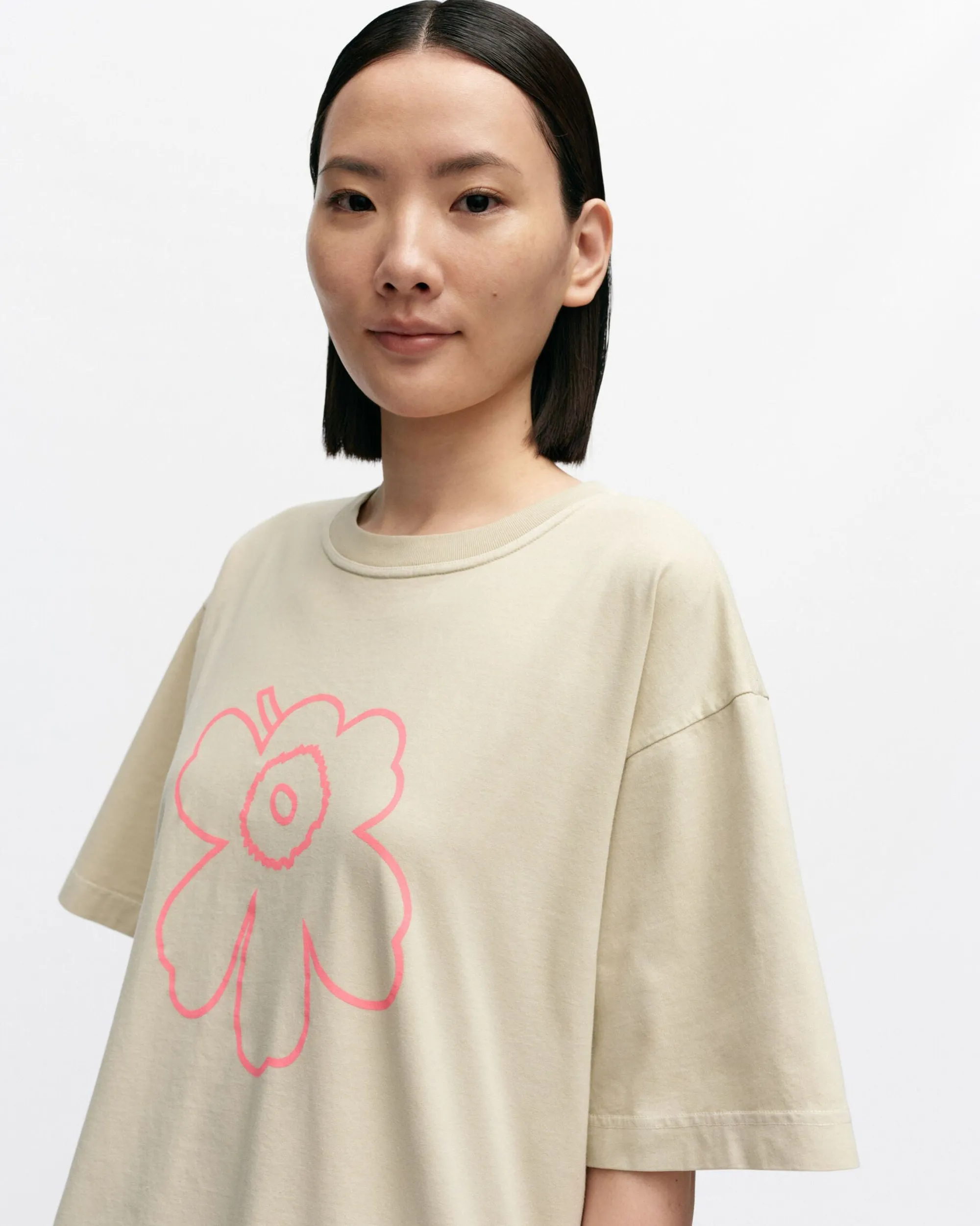 Marimekko Paidat Ja Tunikat>Kioski Veig Piirto Unikko Placement T-Paita