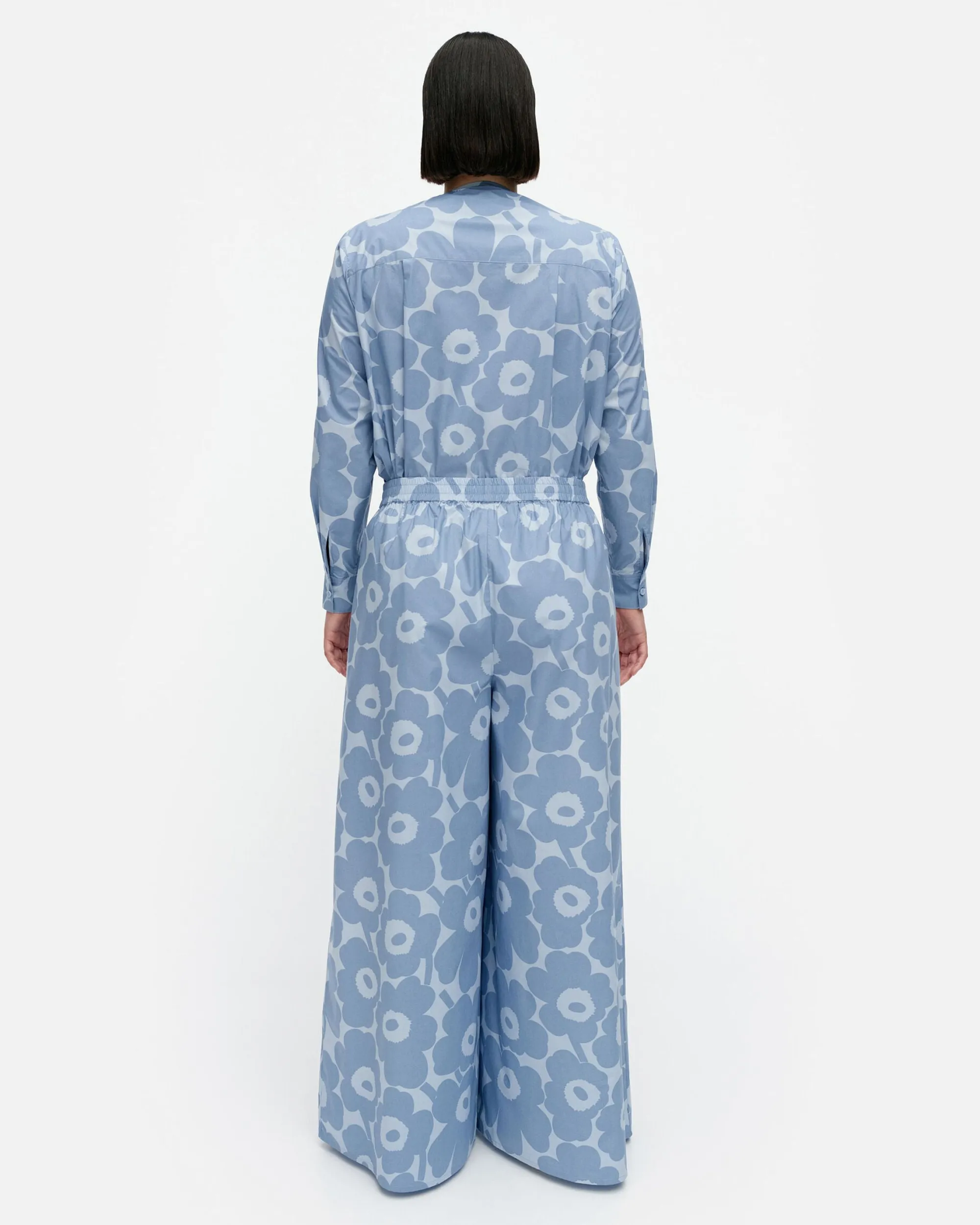 Marimekko Housut>Kohti Unikko Puuvillapopliinihousut