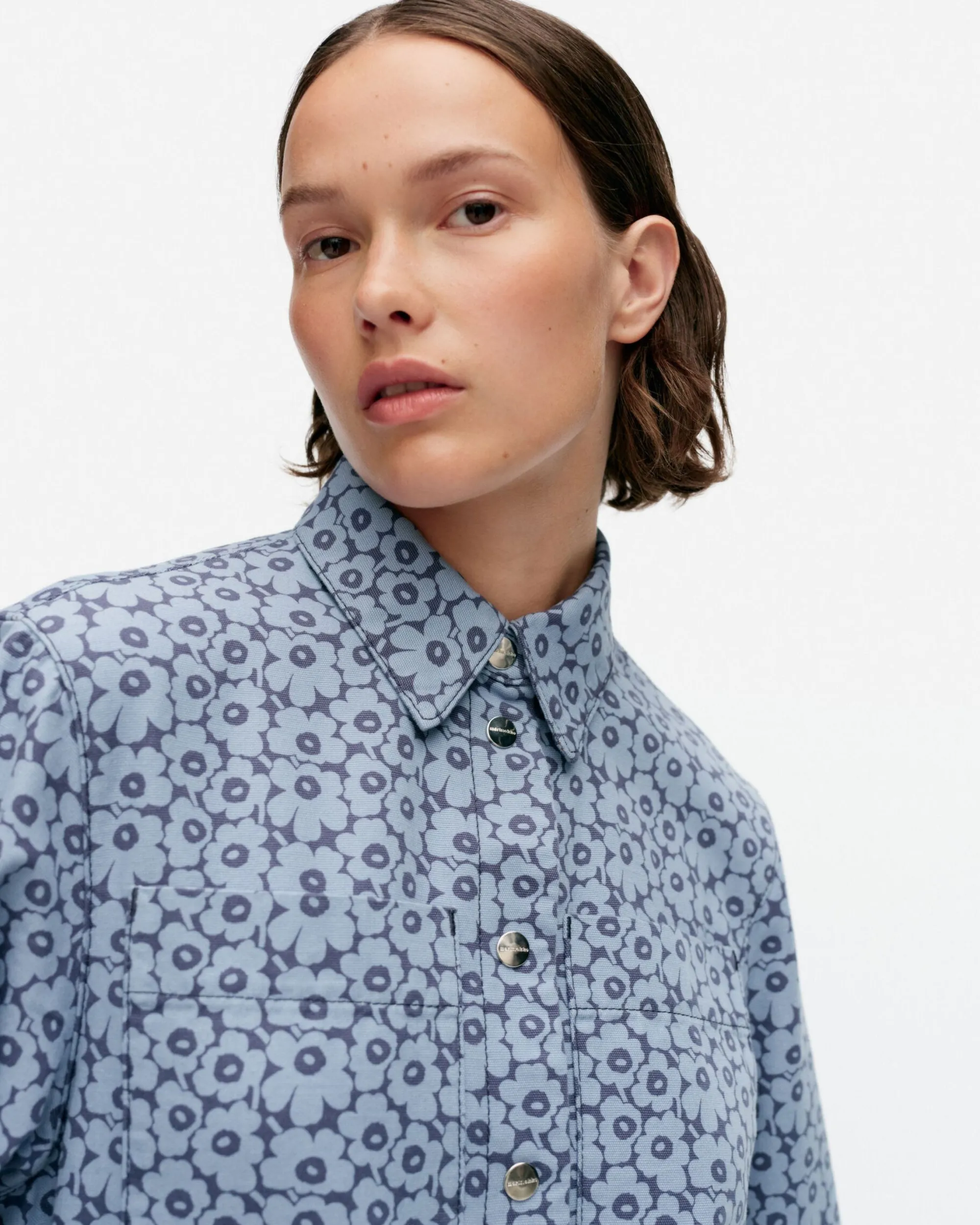 Marimekko Paidat Ja Tunikat>Kukkein Unikko Puuvillahaalari