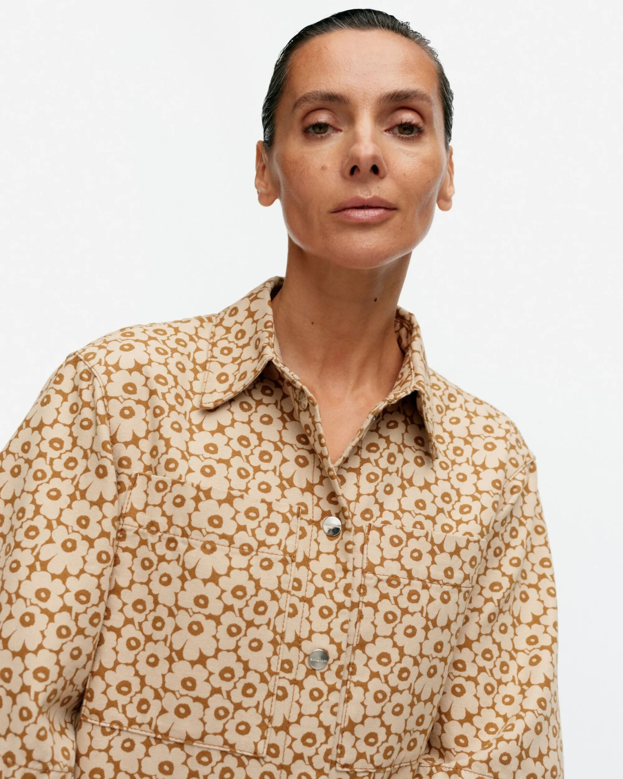 Marimekko Paidat Ja Tunikat>Kukkein Unikko Puuvillahaalari