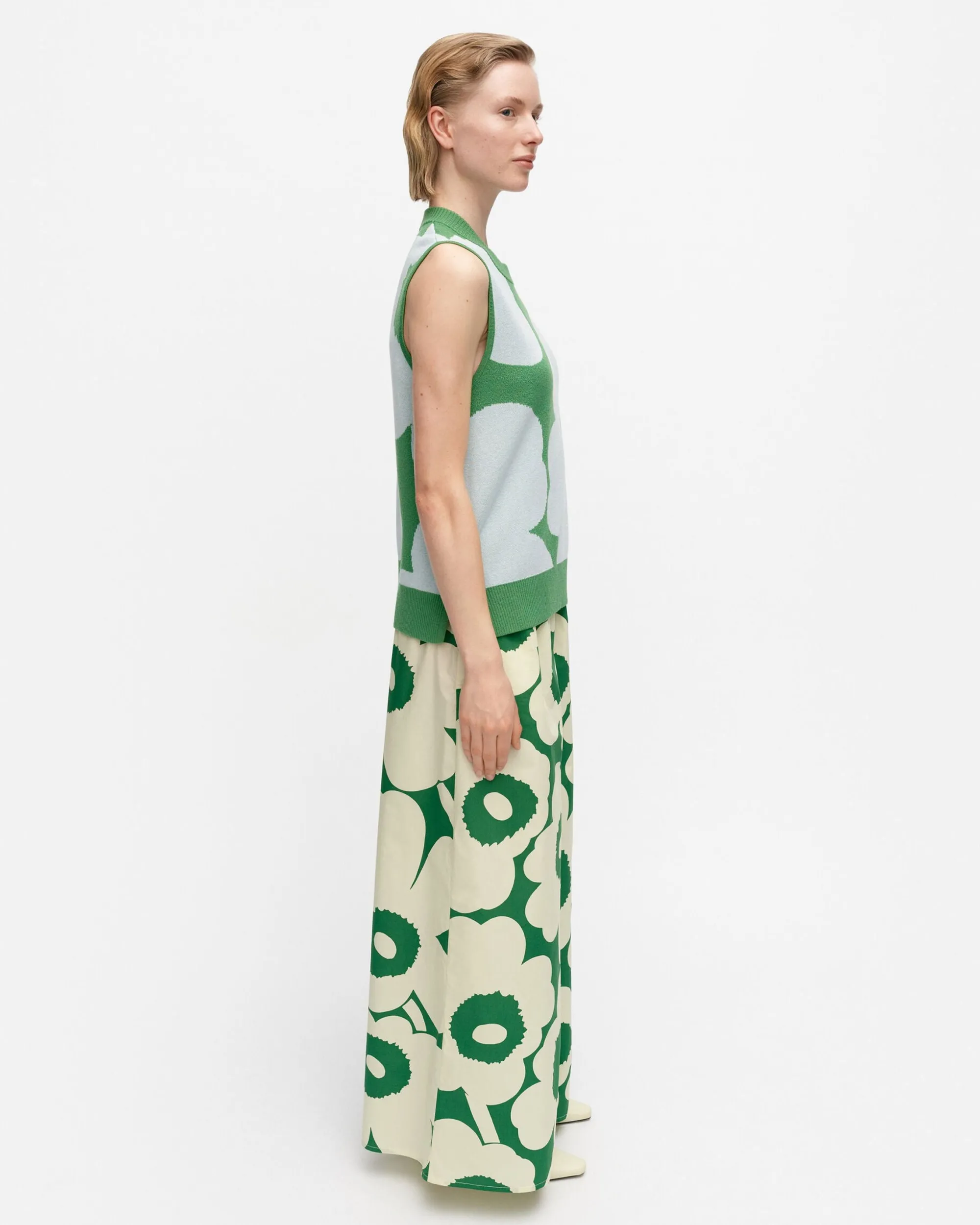 Marimekko Neuleet>Kulma Unikko Villaneuleliivi