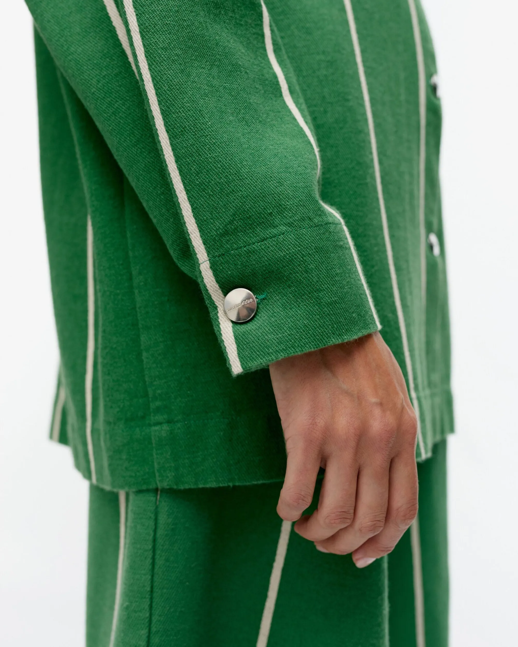 Marimekko Takit Ja Jakut>Kulmat Vesi Puuvillapellavapaitatakki