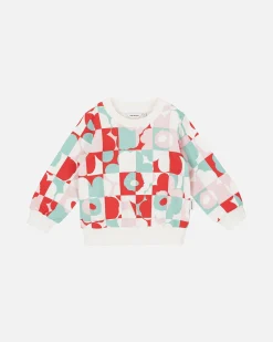 Marimekko Lastenvaatteet>Kuulas Ruutu Unikko I Paita