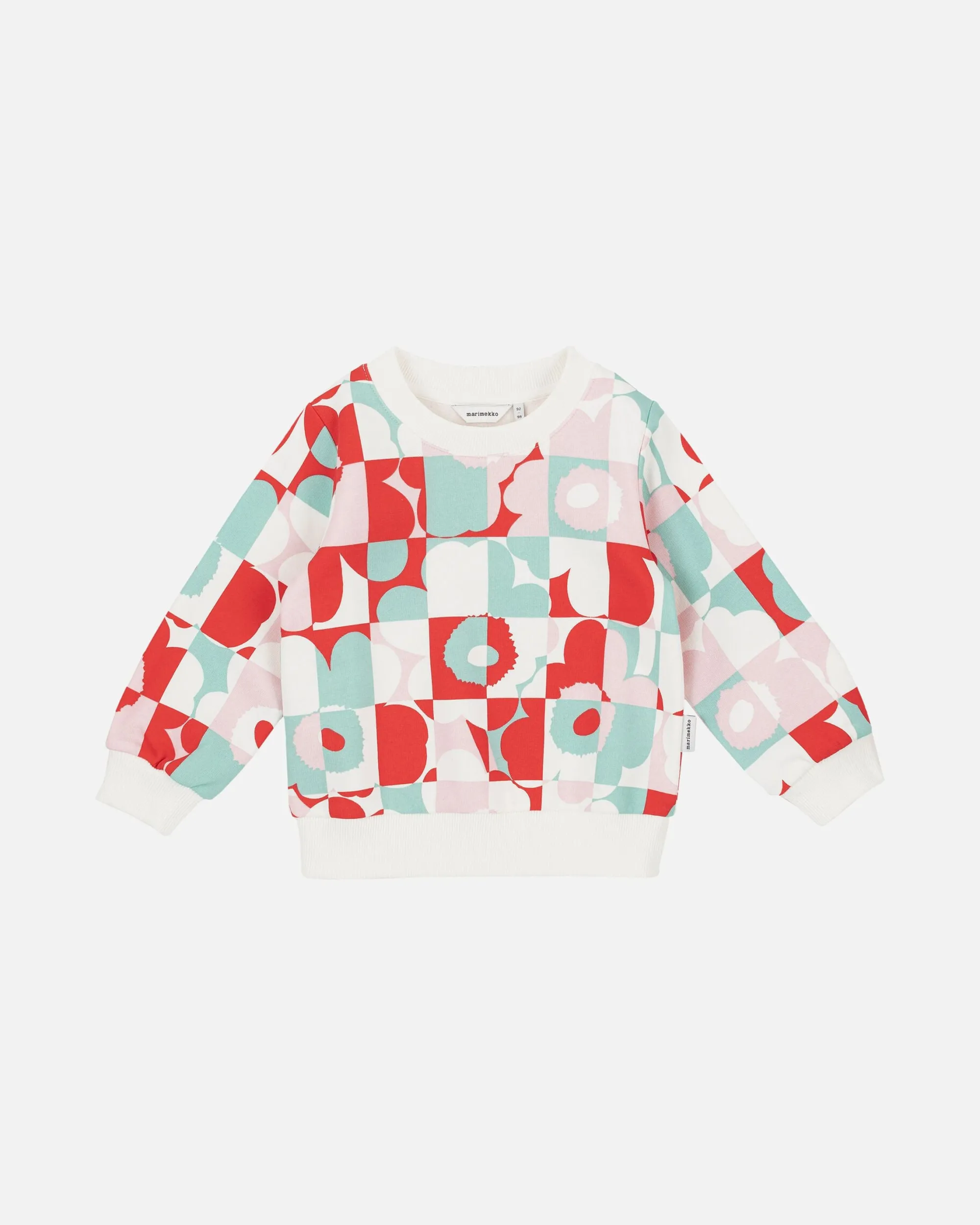 Marimekko Lastenvaatteet>Kuulas Ruutu Unikko I Paita