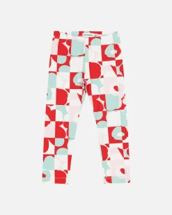 Marimekko Lastenvaatteet>Lairi Ruutu Unikko Ii Housut