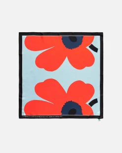 Marimekko Huivit>Lauhtua Heijastus Unikko Silkkihuivi