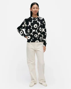 Marimekko Unisex>Leiot Pieni Unikko Collegepaita