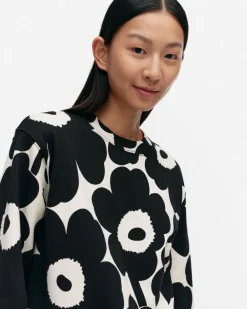 Marimekko Unisex>Leiot Pieni Unikko Collegepaita