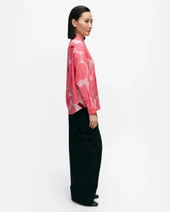 Marimekko Paidat Ja Tunikat>Maija Unikko Silkkipaita
