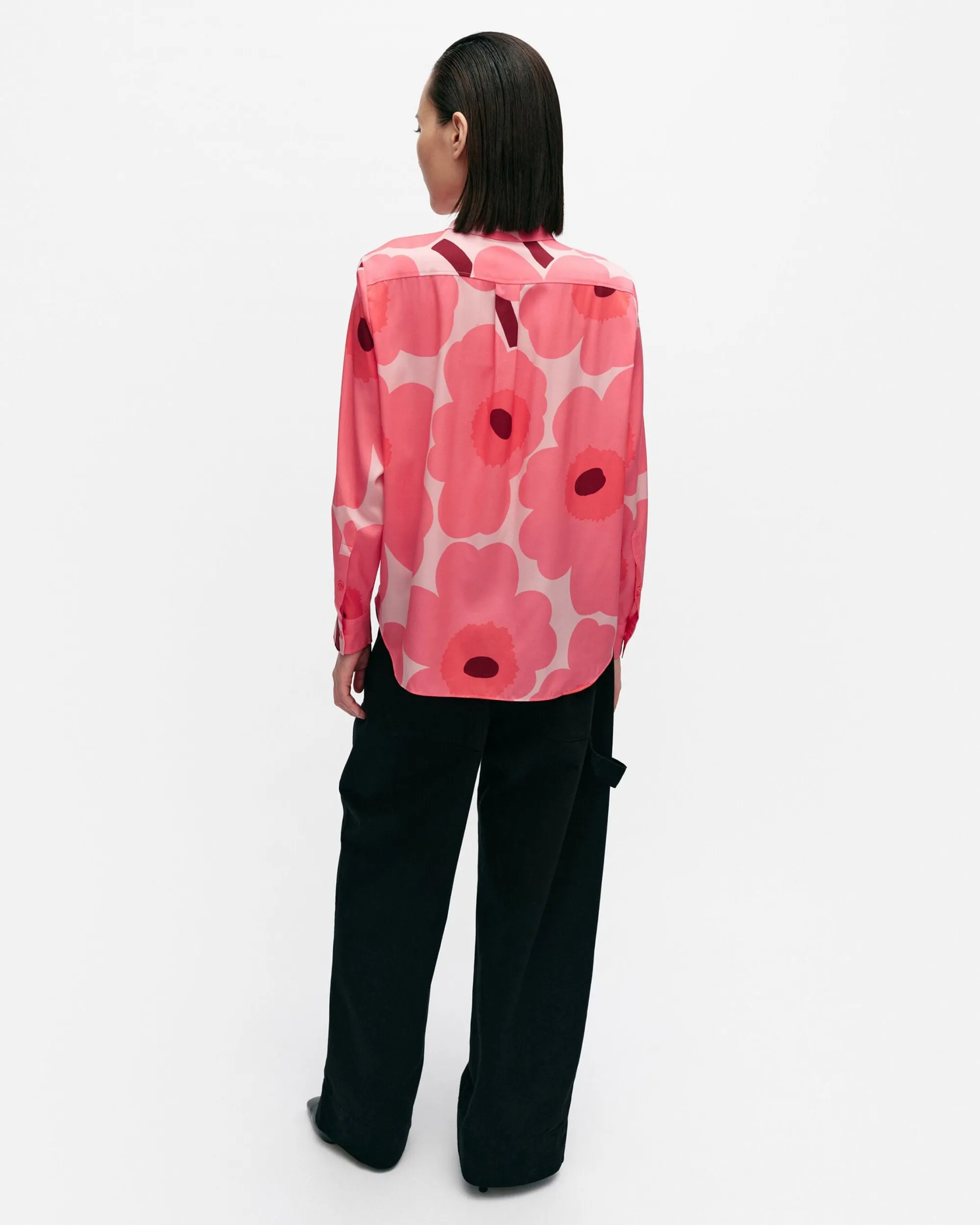 Marimekko Paidat Ja Tunikat>Maija Unikko Silkkipaita