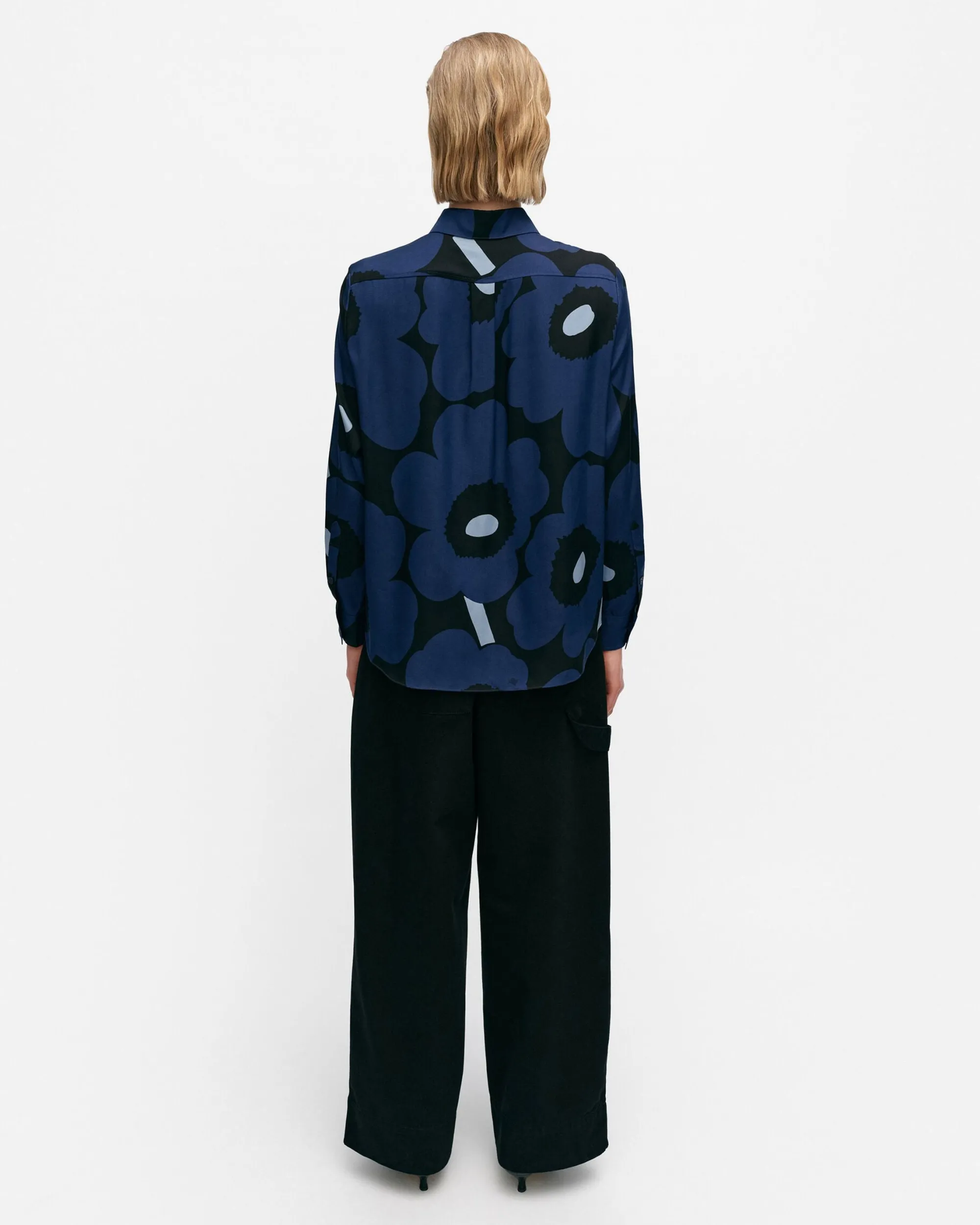 Marimekko Paidat Ja Tunikat>Maija Unikko Silkkipaita