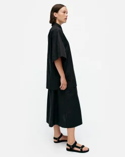Marimekko Paidat Ja Tunikat>Meara Mini Unikko Puuvillapopliinitunika