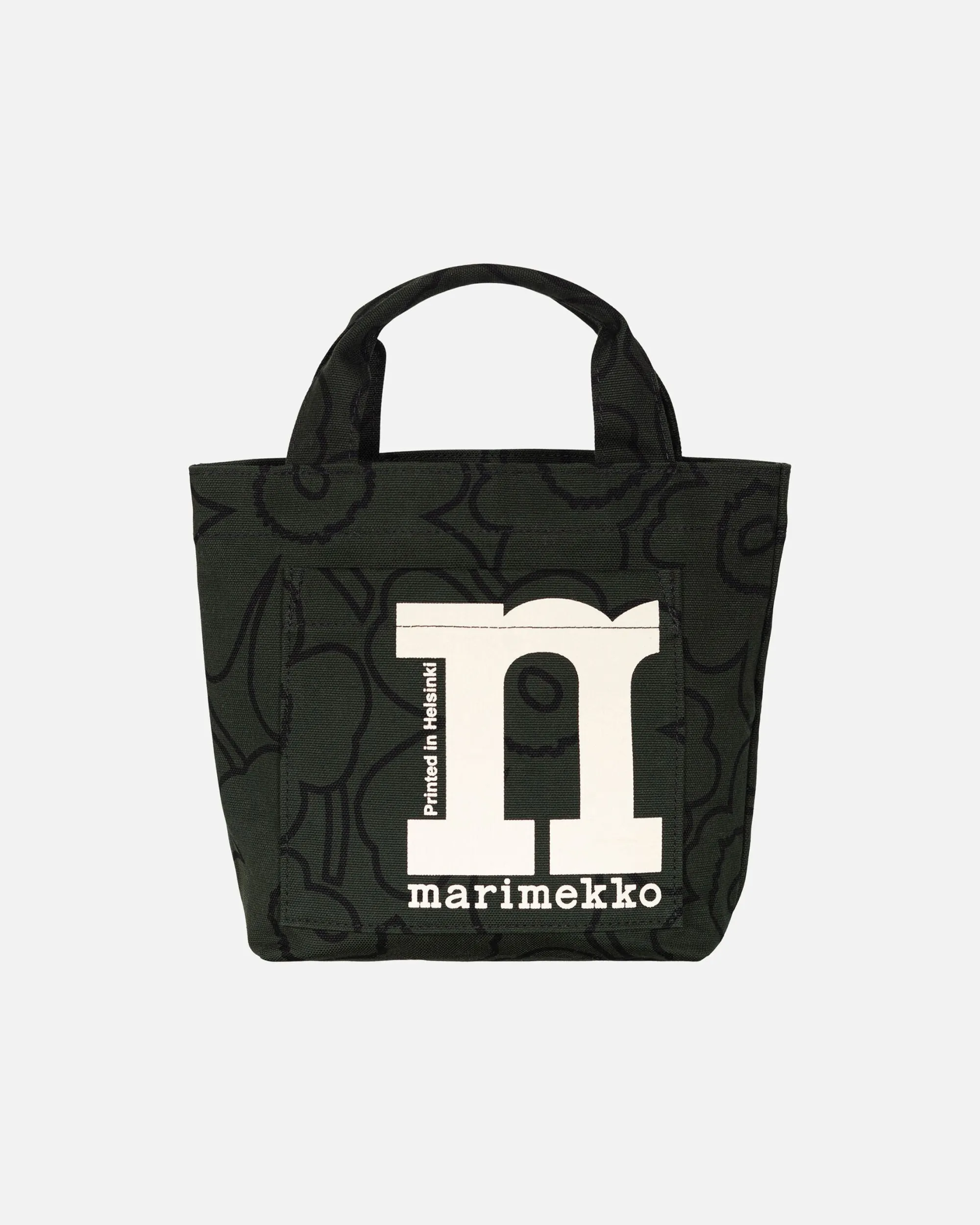 Marimekko Kangaslaukut>Mono Mini Tote Piirto Unikko Laukku