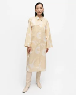Marimekko Mekot>Monokromi Unikko Puuvillamekko